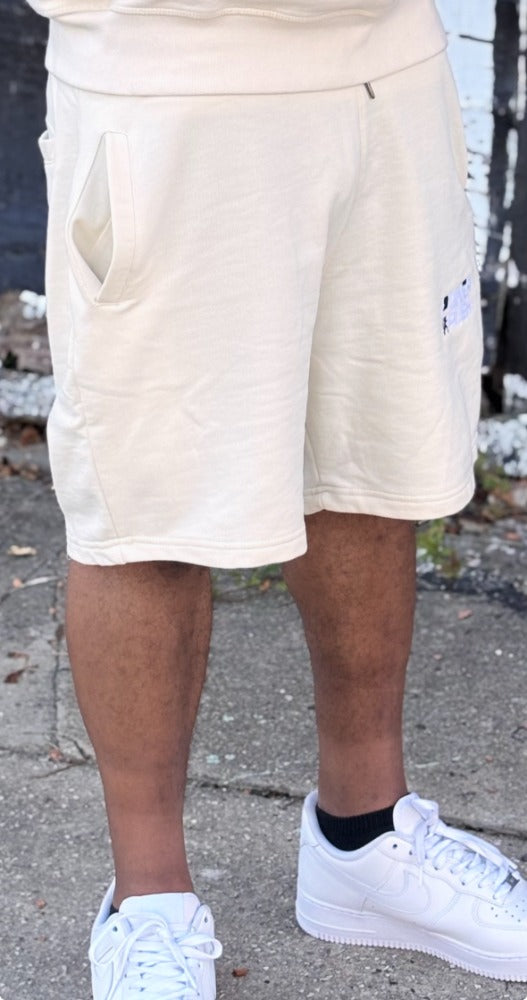 Power Push Organic Luxury Shorts (Cream)