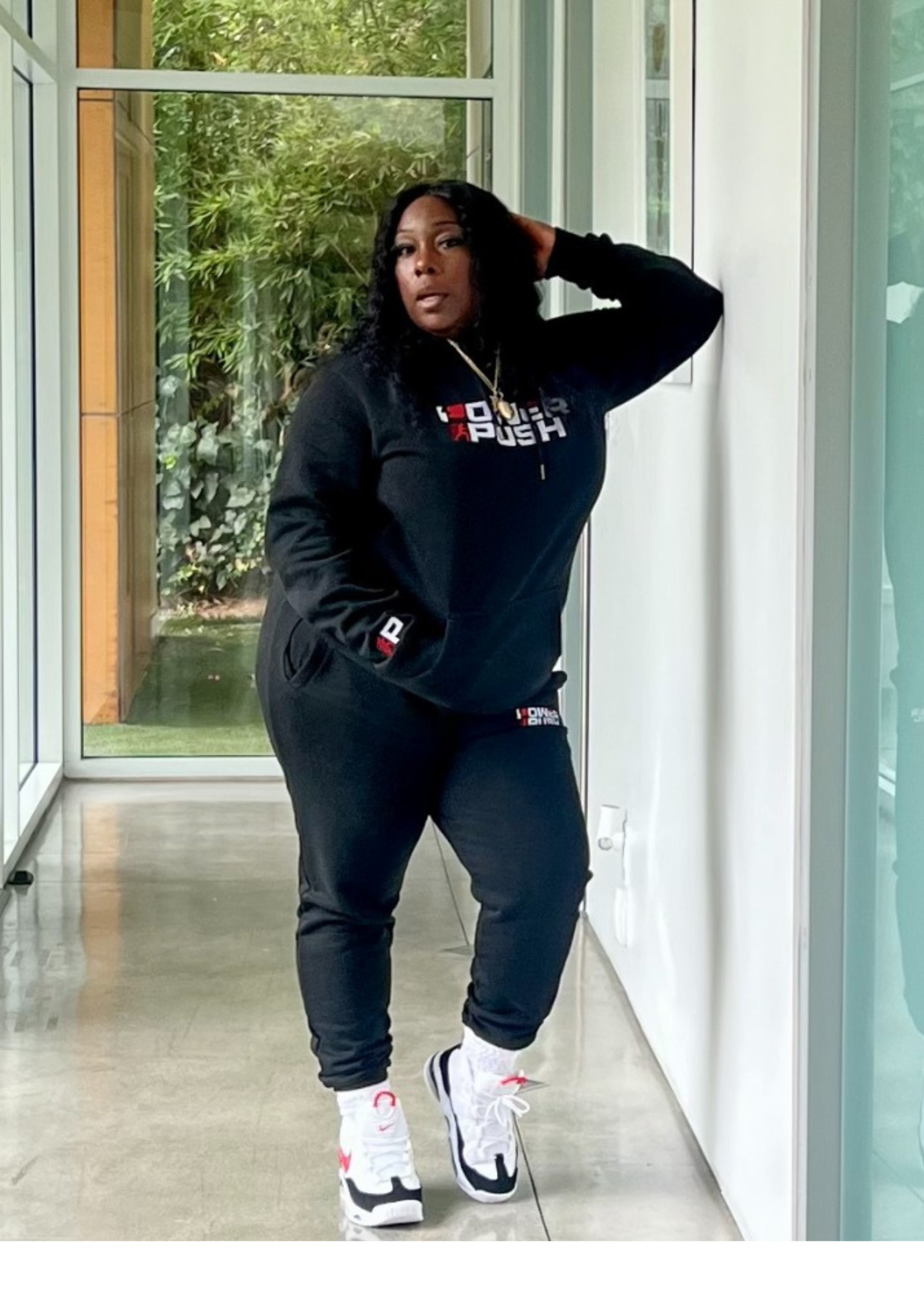 Power Push Premium Organic Luxury Joggers (Black)