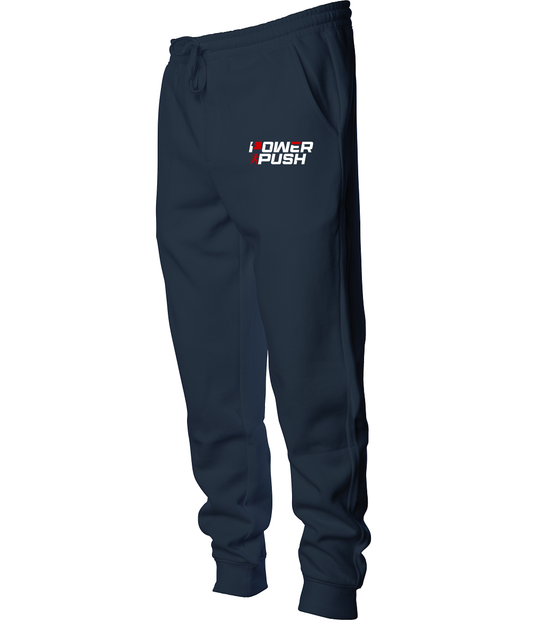 Power Push Fleece Midweight Jogger | Navy