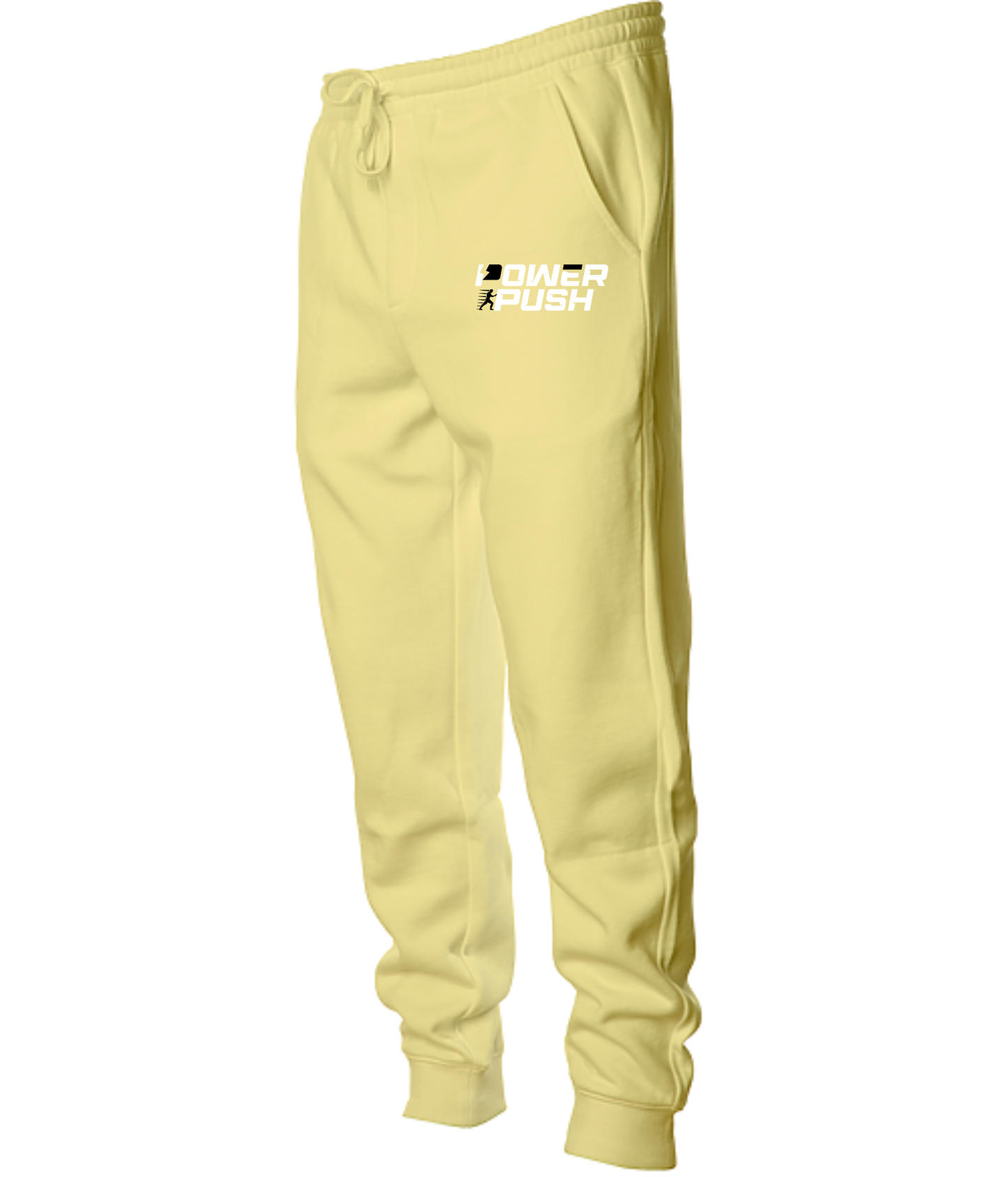 Power Push Fleece Midweight Jogger | Light Yellow