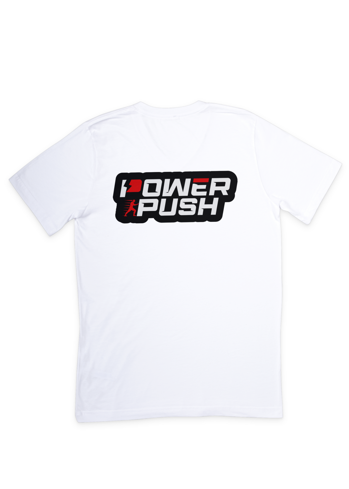 Power Push Bold Logo T-Shirt | Red